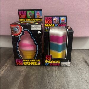 Nice Cream Cone and Peace O' Cake Set